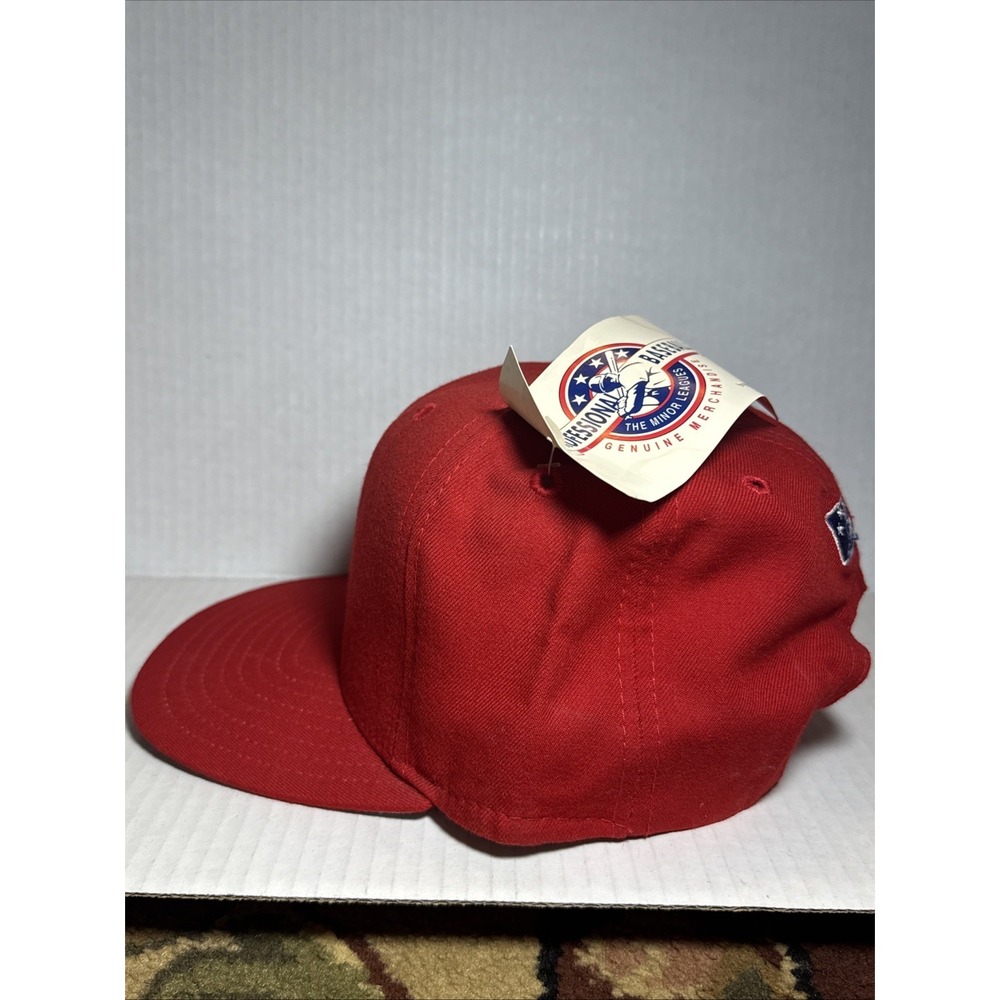 Vtg 80s New‎ With Tags MILB New Era Hat Pro Model Reading Phillies Wool SnapBack - Picture 11 of 11